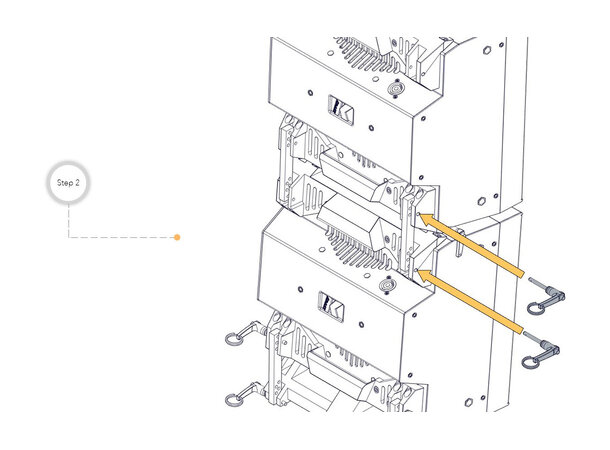 K-Array K-JOINT2B Connecting hardware for KX12 